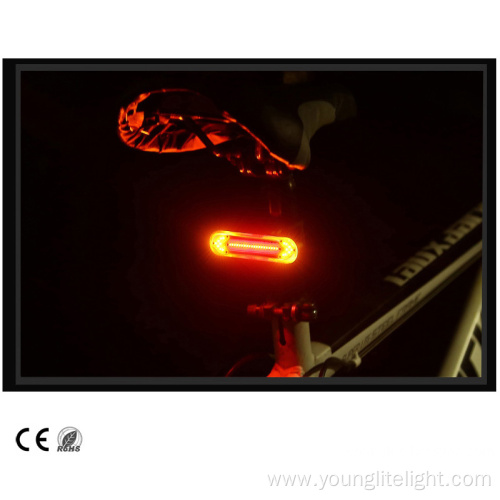 Rechargeable Bicycle Rear LED Light Wireless Remote Control